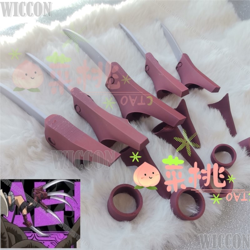 Men Accessories Ring And Bracelet - Jabber wonger anime gachiakuta cosplay traje