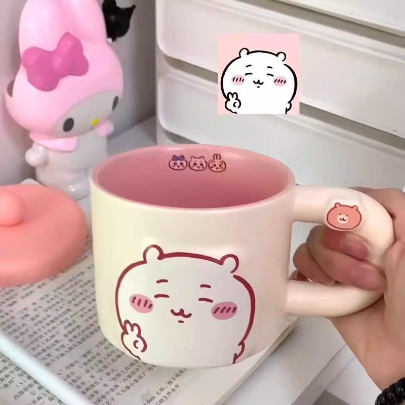 Men Accessories To Look Good - Caneca de Cerâmica Chiikawa Hachiware Usagi