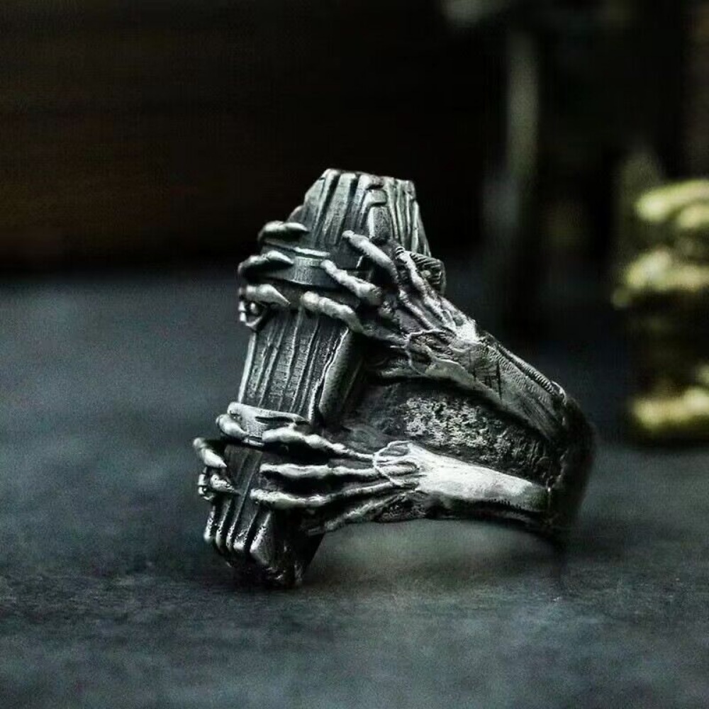 Men'S Vampire Accessories - Anel do diabo do vampiro com