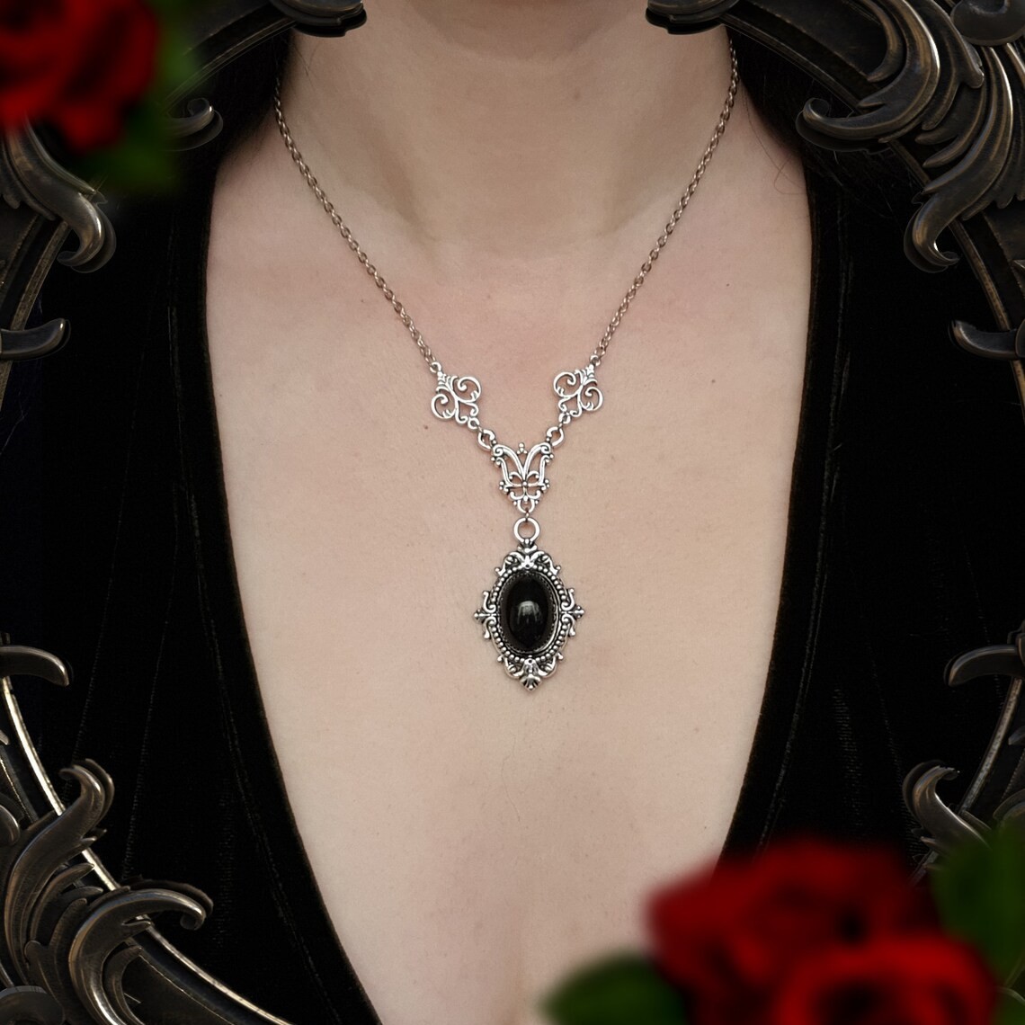 Colar Camafeu Vampiro, Camafeu - Men'S Vampire Accessories avaliação e preço