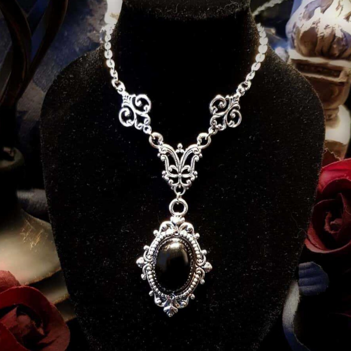 Colar Camafeu Vampiro, Camafeu - Men'S Vampire Accessories avaliação e preço