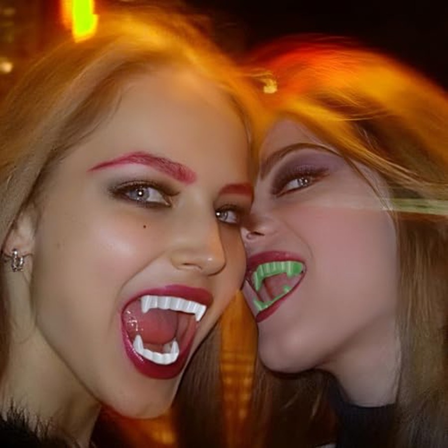 12 Peças de Dentes de Vampiro  - Men'S Vampire Accessories avaliação e preço