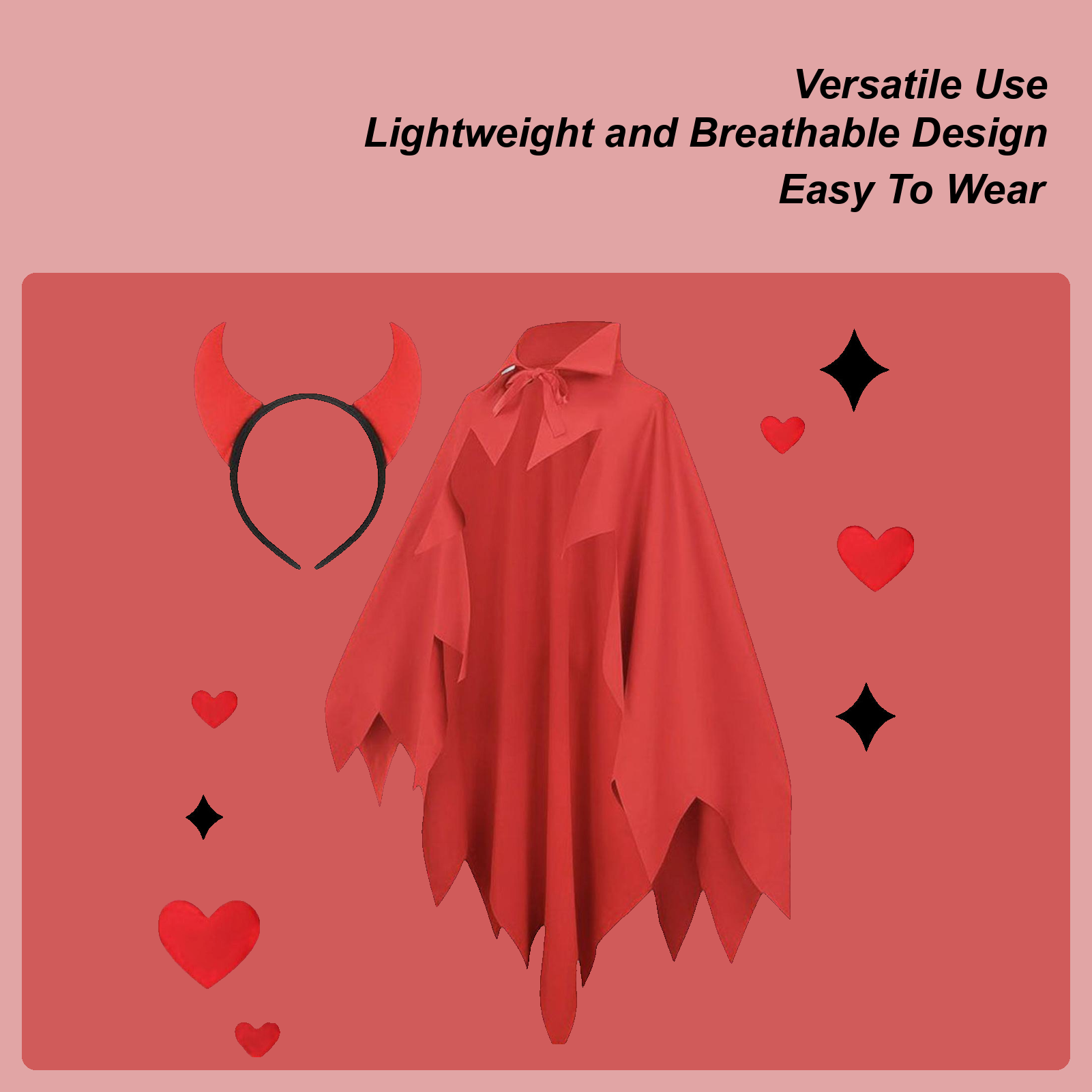 Capa de vampiro, roupas de vam - Men'S Vampire Accessories avaliação e preço