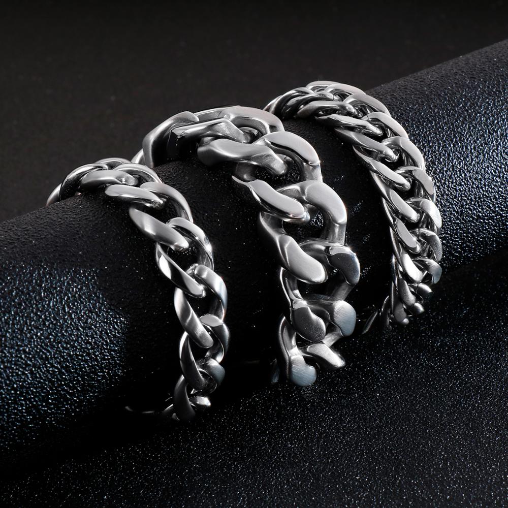 Kalen 22cm pulseira de corrent - Men Accessories Ring And Bracelet avaliação e preço