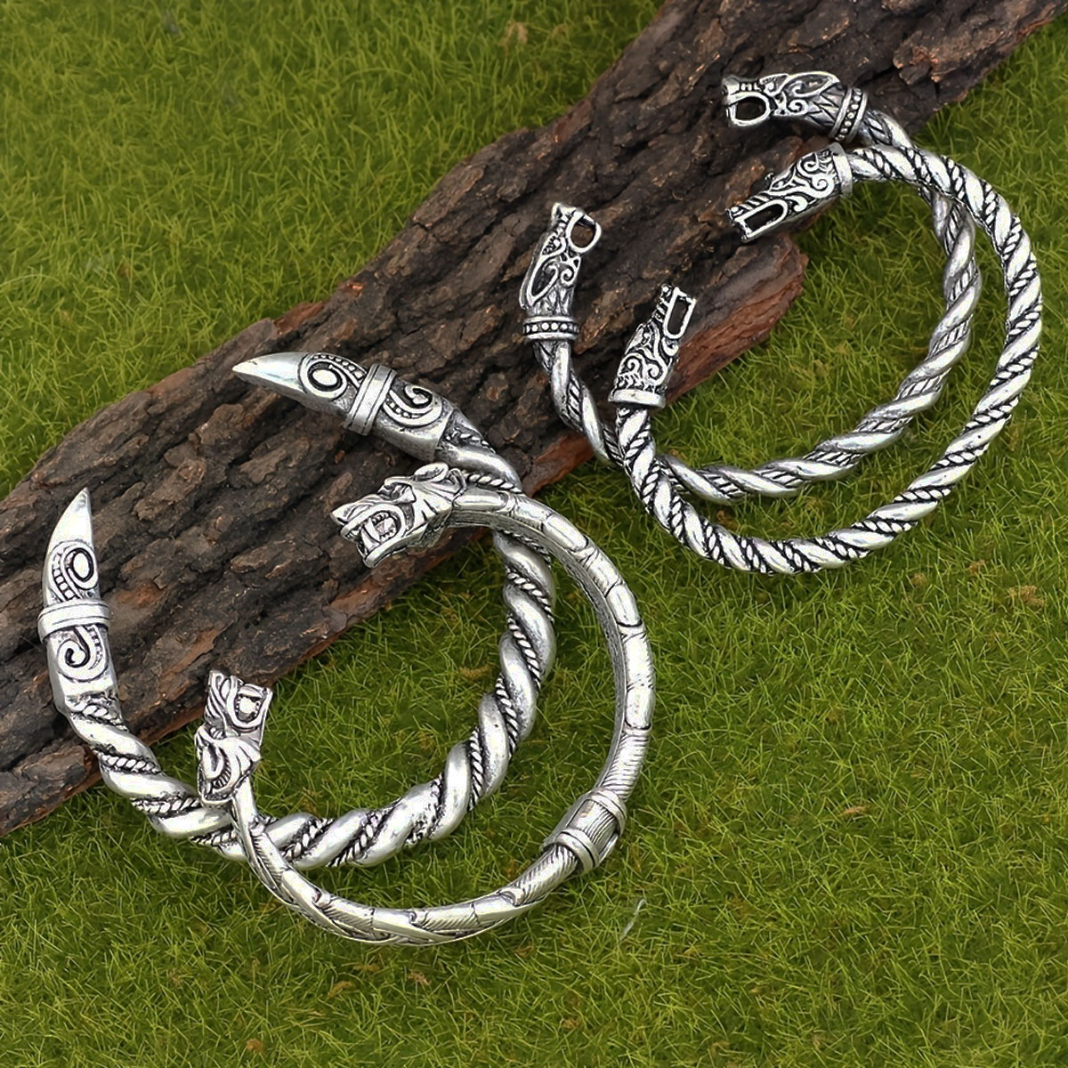 4 peças nórdico viking retro n - Men Accessories Ring And Bracelet avaliação e preço