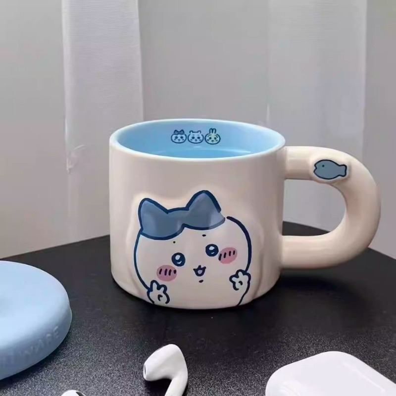 Caneca de Cerâmica Chiikawa Ha - Men Accessories To Look Good avaliação e preço
